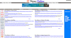 Desktop Screenshot of itnewsonline.com